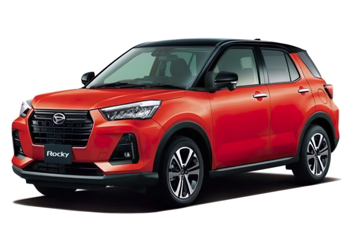 Mieten Sie einen Daihatsu Rocky (rot)